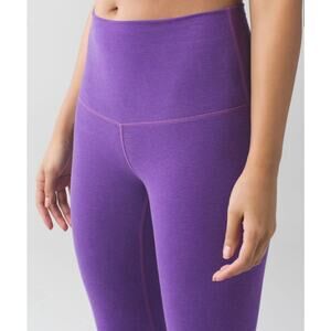Lululemon Wunder Under Cotton Legging Purple